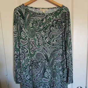 Michael by Michael Kors long sleeve tunic dress